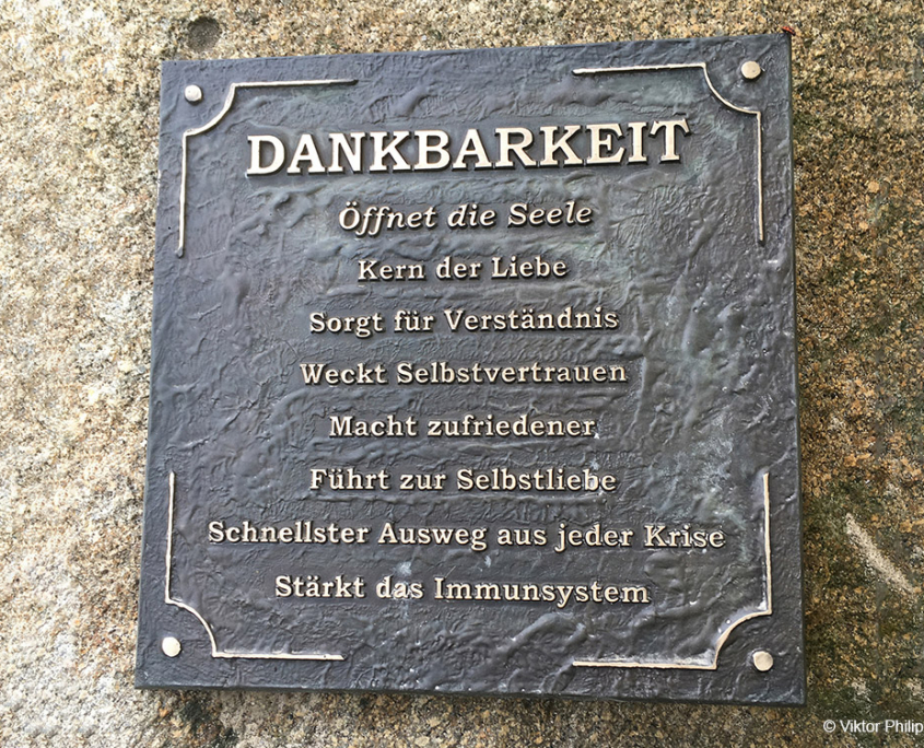 Gerbehof Biohotel Bodensee Dankbarkeit